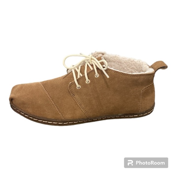 NEW! Toms Botas Desert Chukka Boots moccasins | Tan | Size 9 - Picture 12 of 12